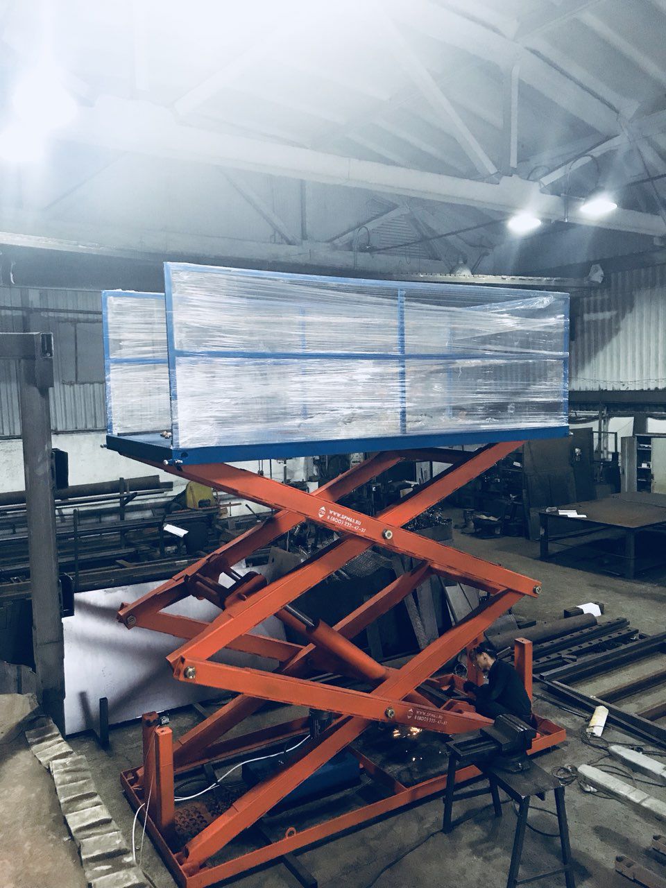 Ножничный стол, 2000 кг, Саратов