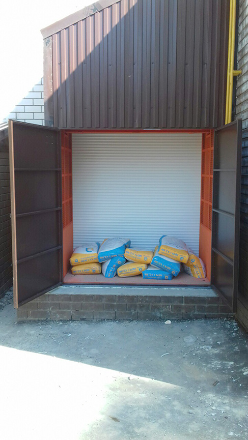 Подъемник грузовой в металлокаркасной шахте, 500 кг, Арзамас