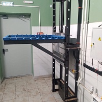 Мачтовый грузовой подъемник (цепной), 300 кг